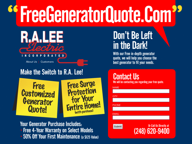 www.freegeneratorquote.com