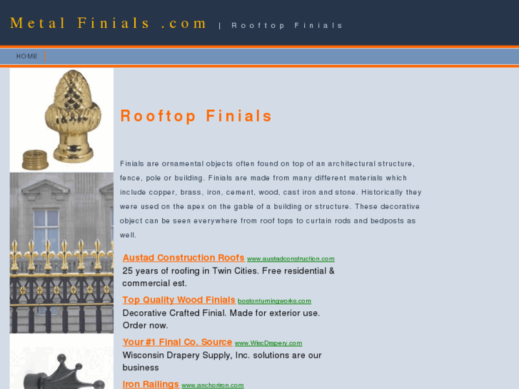 www.metalfinials.com