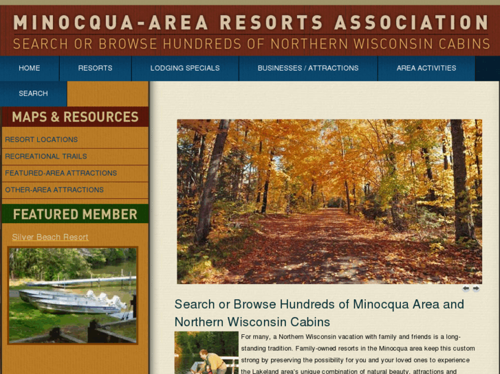 www.minocqua-area-resorts.com