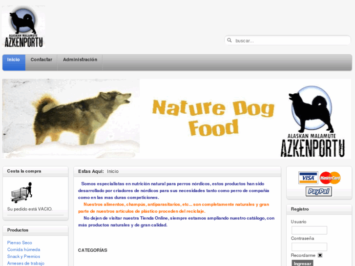 www.naturedogfoods.es