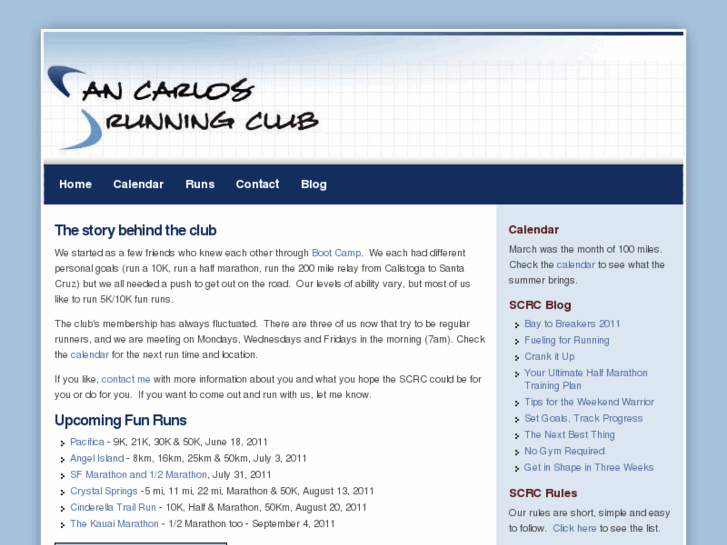 www.sancarlosrunningclub.com