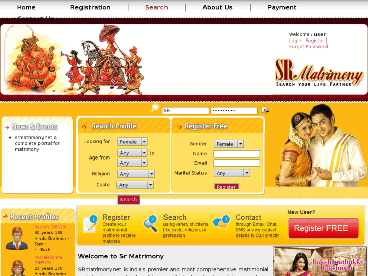 www.srmatrimony.net