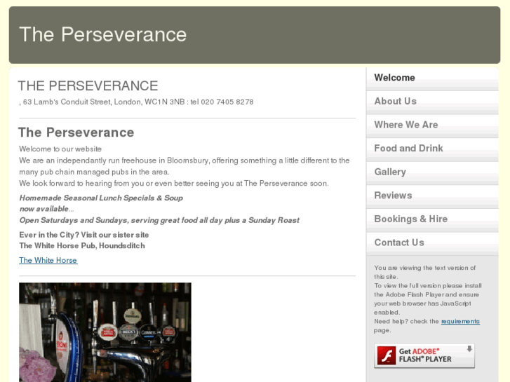 www.theperseverance.co.uk