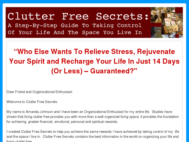 www.clutterfreesecrets.com