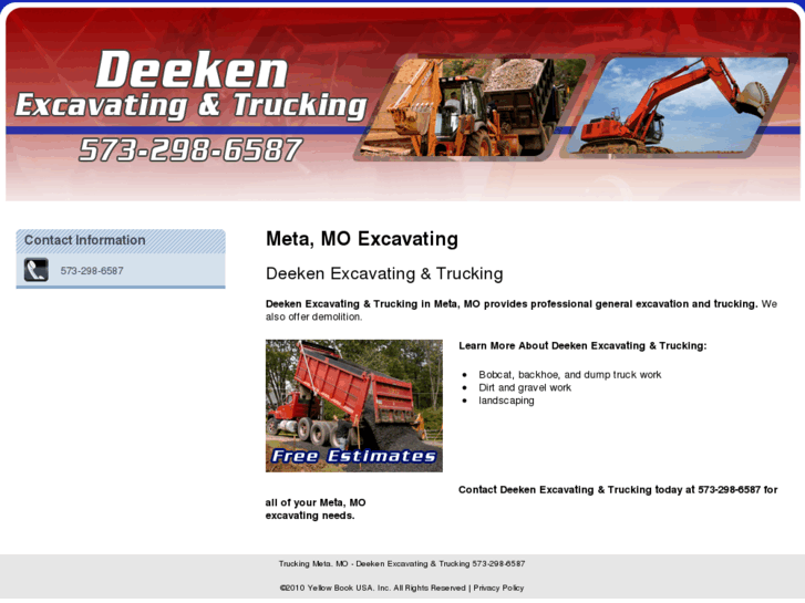 www.deekenexcavating.com