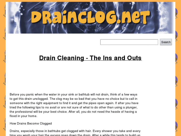 www.drainclog.net