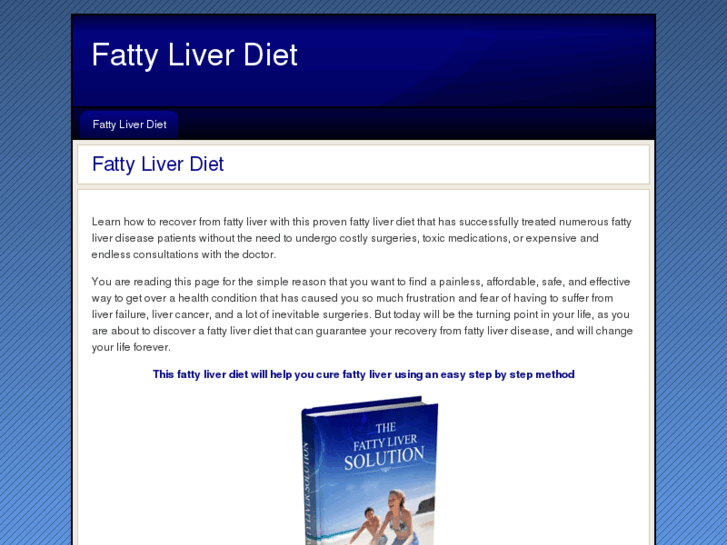 www.fattyliverdiet.org