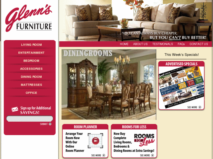 www.glennsfurniturestore.com