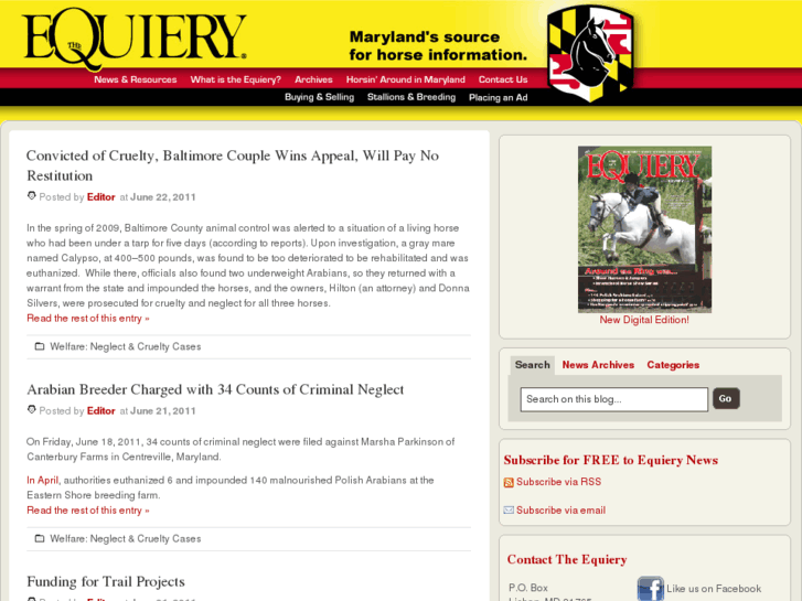 www.marylandhorseresource.info