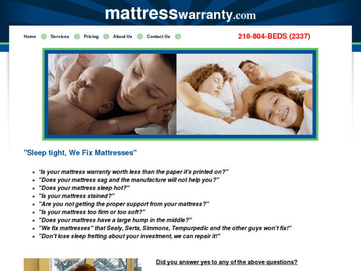 www.mattresswarranty.com