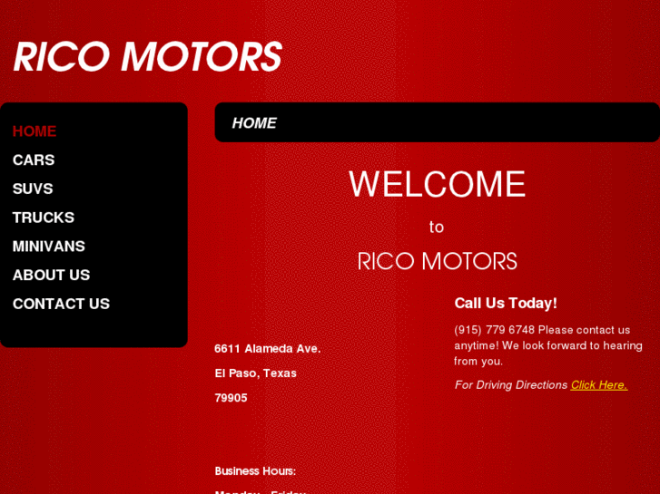 www.ricomotors.net