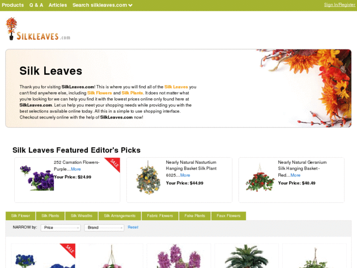 www.silkleaves.com