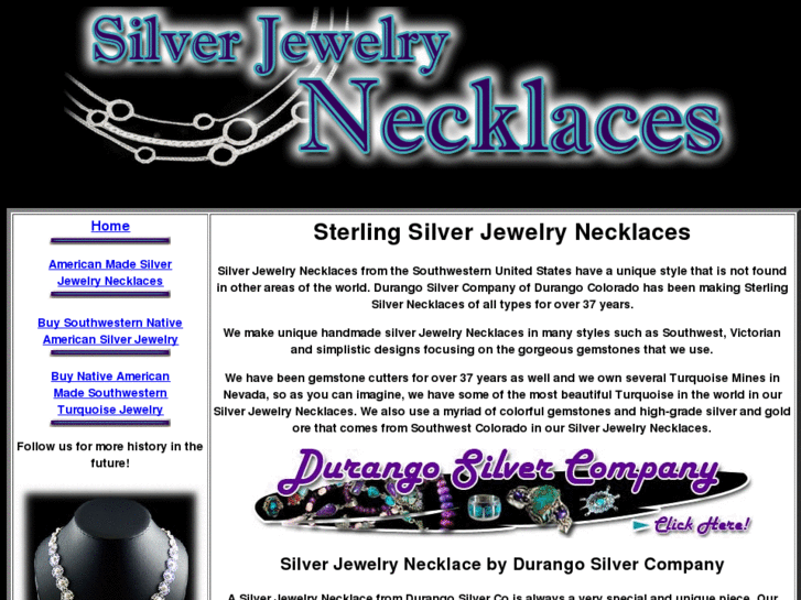 www.silverjewelrynecklaces.com
