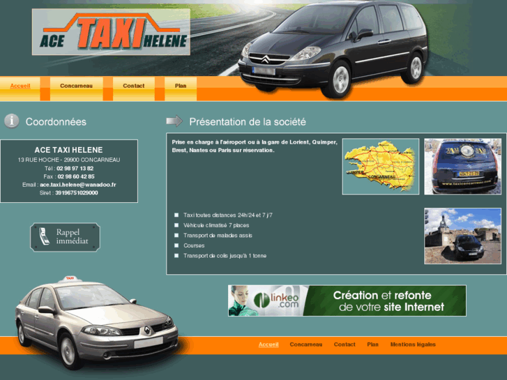 www.taxiconcarneau.com