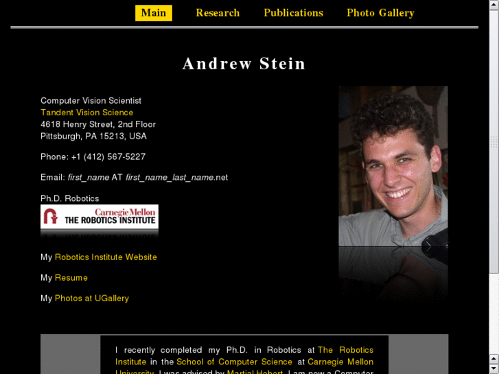 www.andrewstein.net