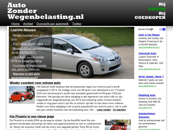 www.autozonderwegenbelasting.nl