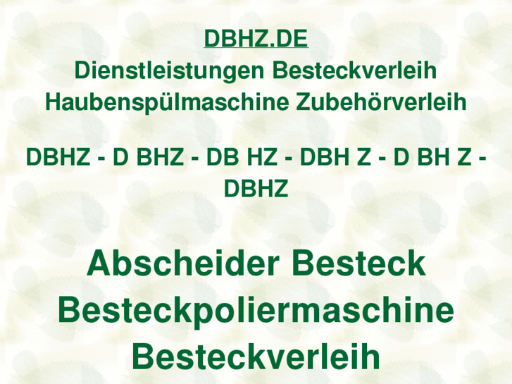 www.dbhz.de