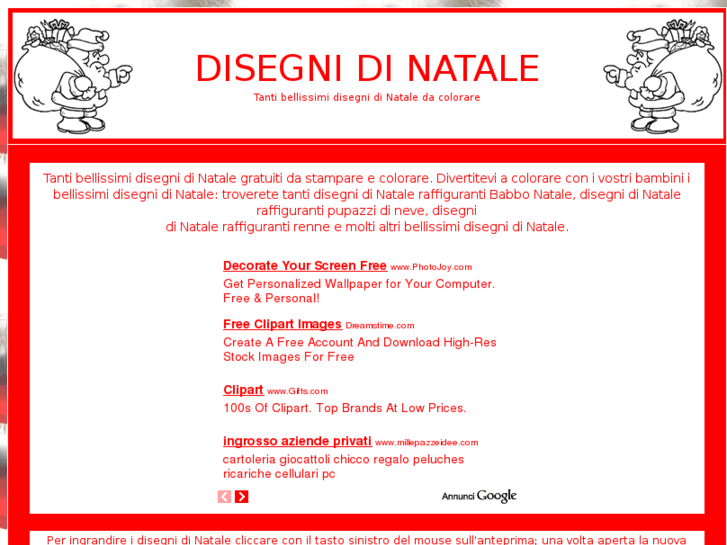 www.disegnidinatale.com