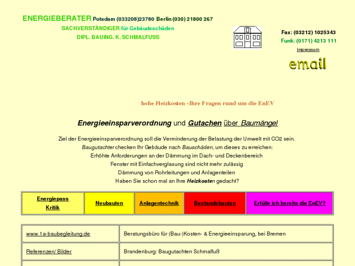 www.energieeinsparungsverordnung.de