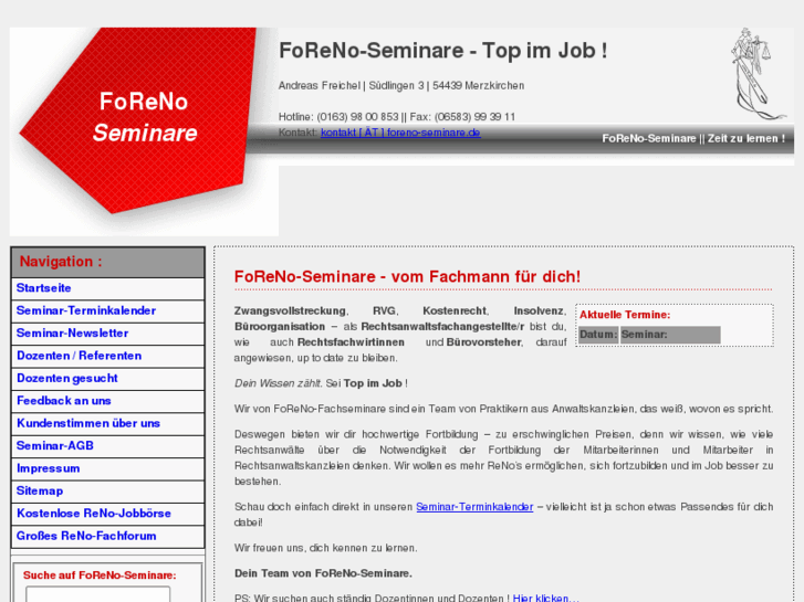 www.foreno-seminare.de