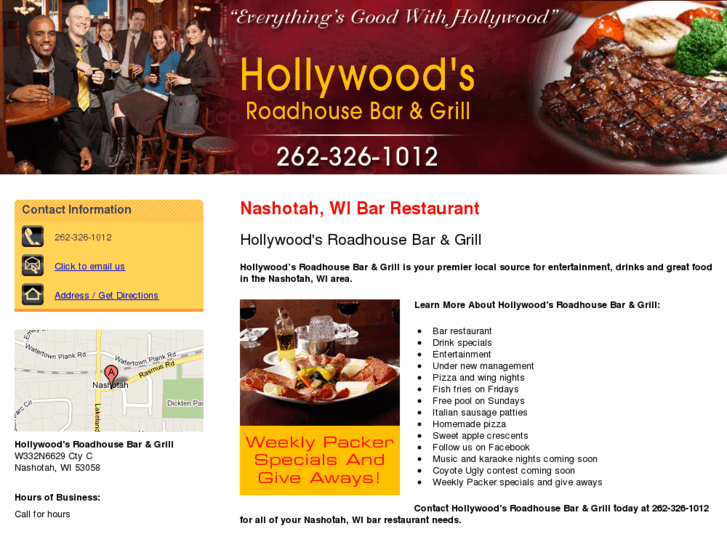 www.hollywoodsbarandgrill.com