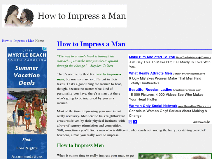 www.howtoimpressaman.com