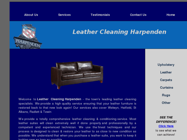 www.leather-cleaning-harpenden.co.uk