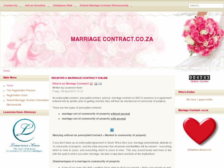 www.marriagecontract.co.za