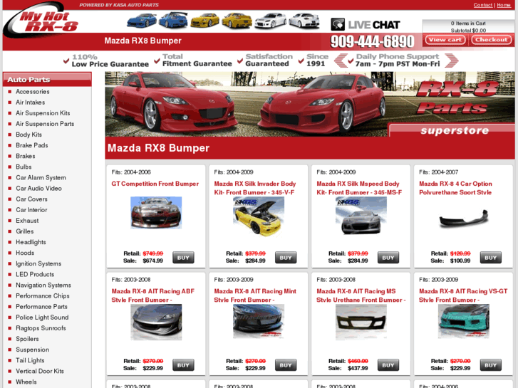 www.mazdarx8bumper.com