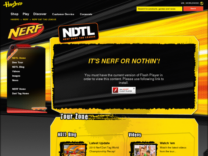 www.nerfdarttagleague.com