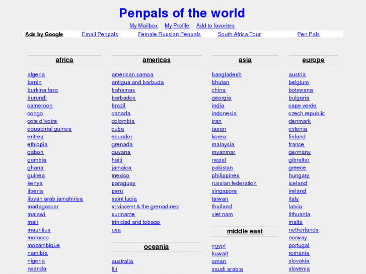 www.penpalsoftheworld.org