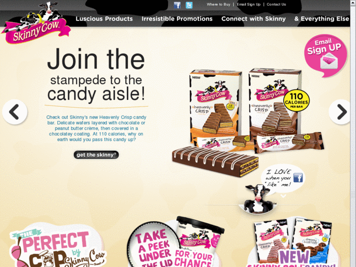 www.skinnycow.com