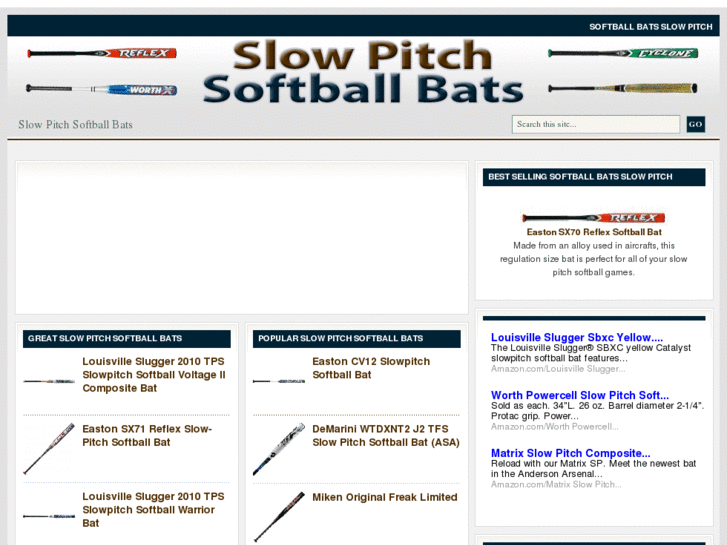 www.softballbatsslowpitch.net