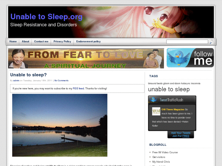 www.unabletosleep.org