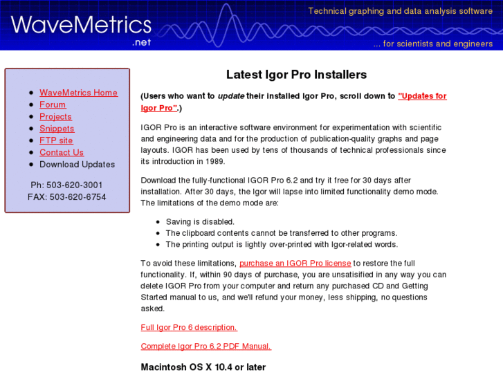 www.wavemetrics.net