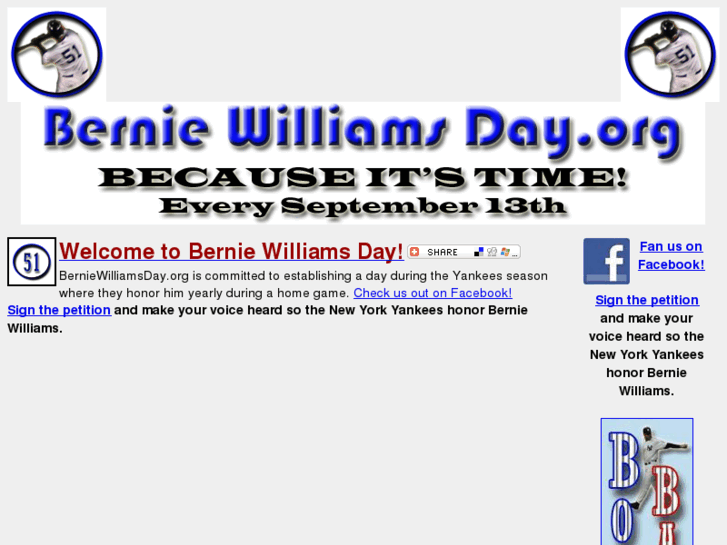 www.berniewilliamsday.org