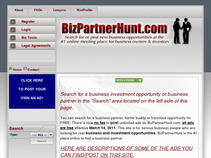 www.bizpartnerhunt.com