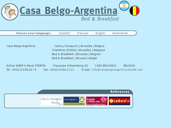 www.casabelgoargentina-bandb.com