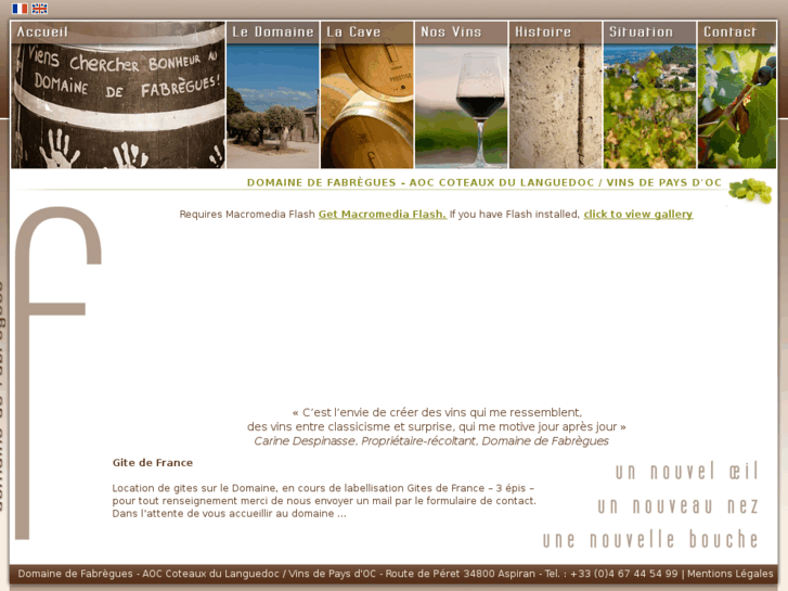 www.domainefabregues.com