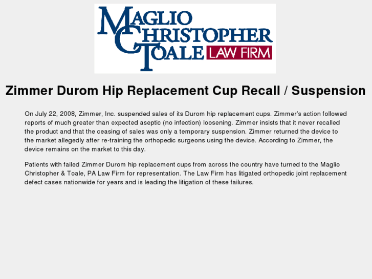 www.durom-hip-recall.com