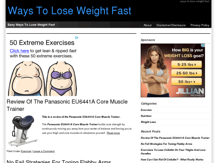 www.easywaystoloseweightfast.com