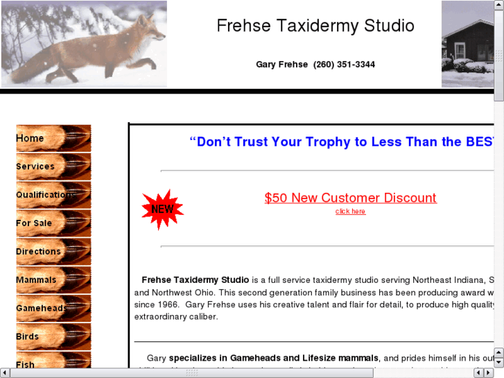 www.frehsetaxidermystudio.com