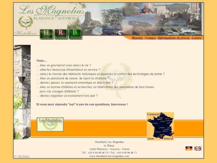 www.hotellerie-les-magnolias.com