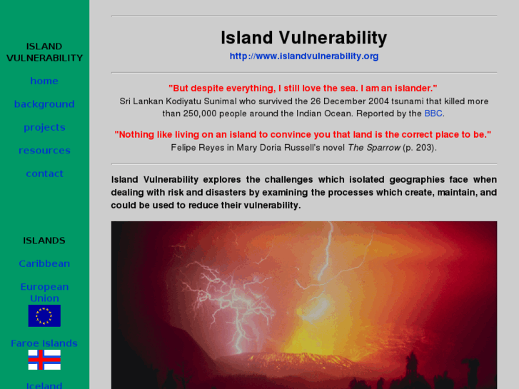 www.islandvulnerability.org