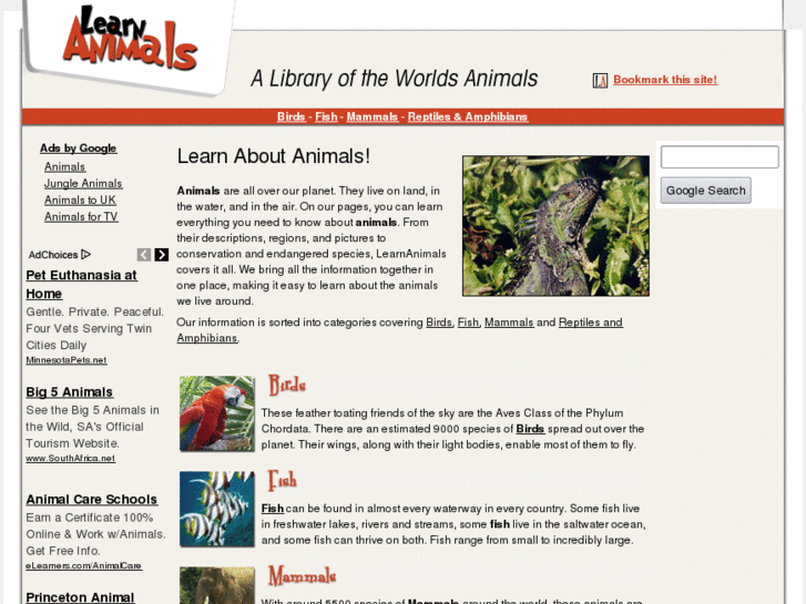 www.learnanimals.com