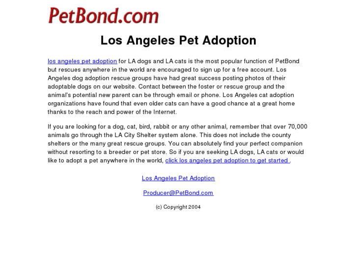 www.losangelespetadoption.com