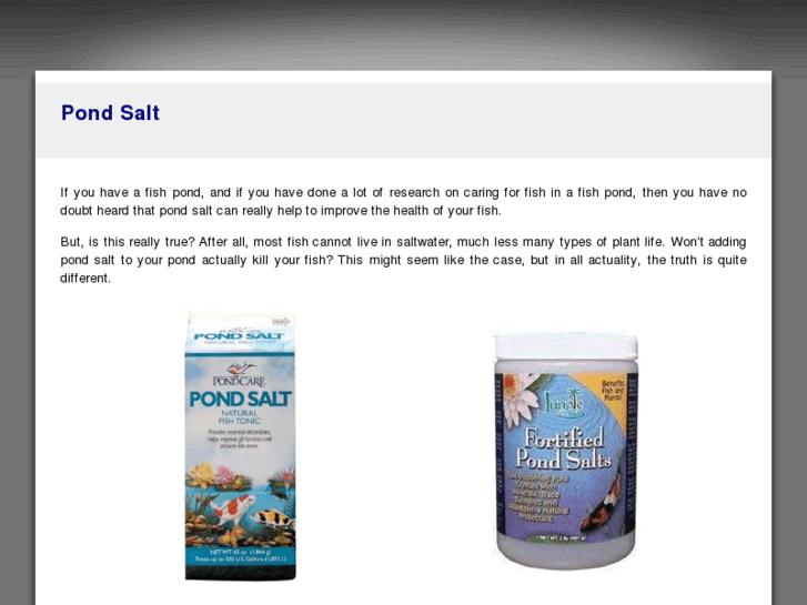 www.pondsalt.com