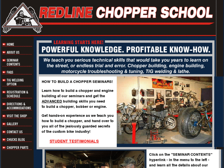 www.redlinechopperschool.com