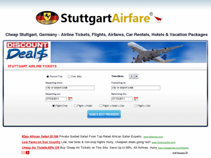 www.stuttgartairfare.com