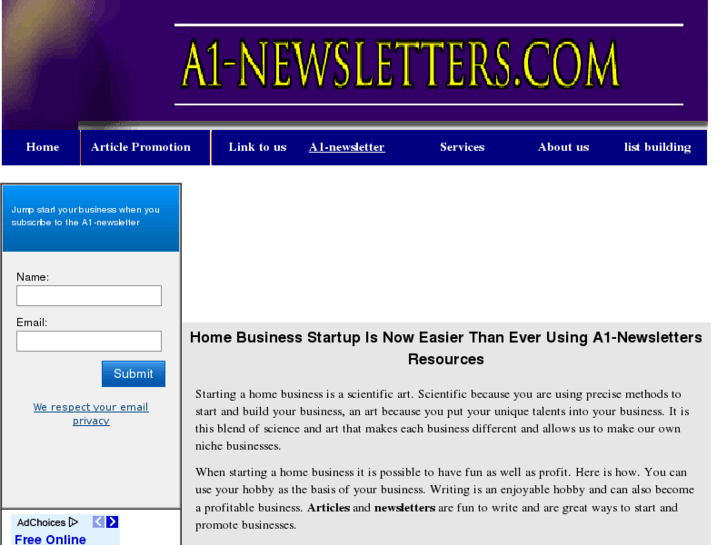 www.a1-newsletters.com